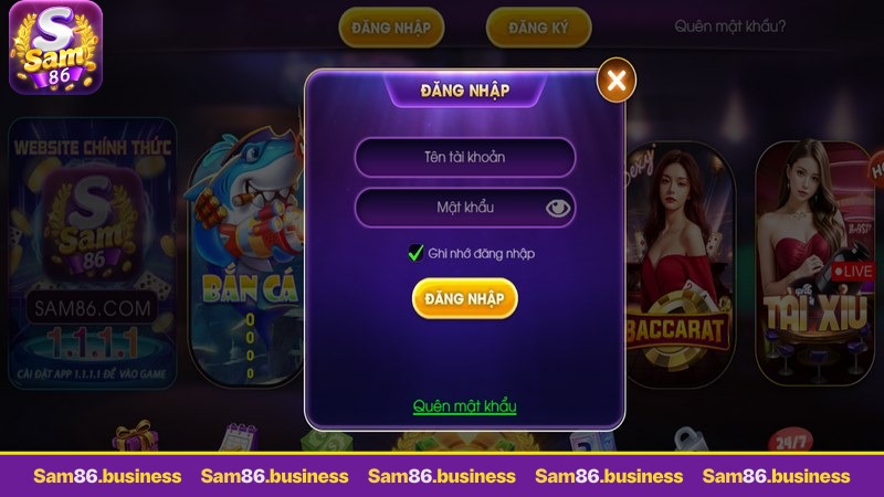 Nhanh chóng đăng nhập tận hưởng thế giới game