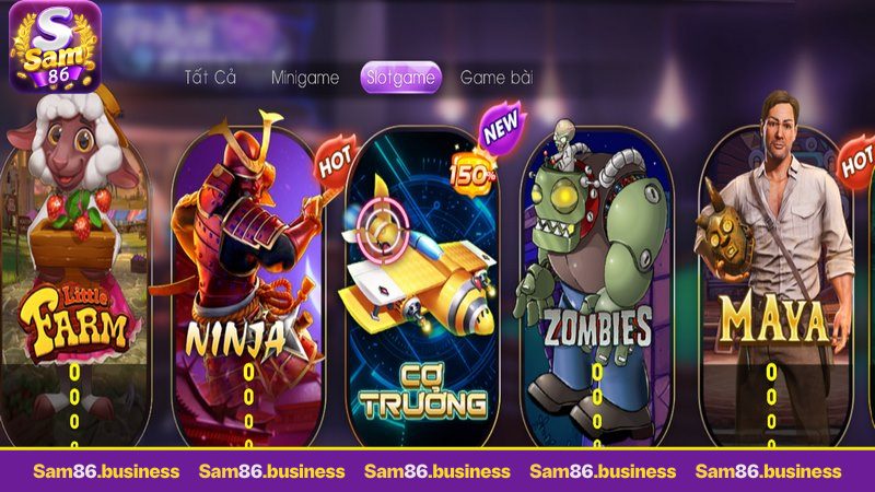 Thoải mái lựa chọn slot game đặc sắc